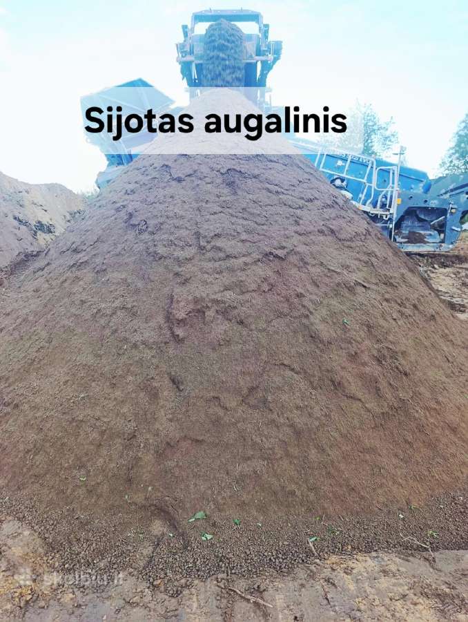 Purus Sijotas Augalinis Žvyras Skalda Atsijos - nuotraukos Nr. 5