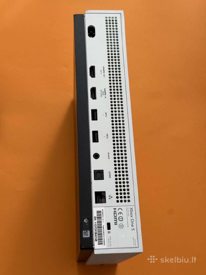 Xbox One S White Konsole - nuotraukos Nr. 5