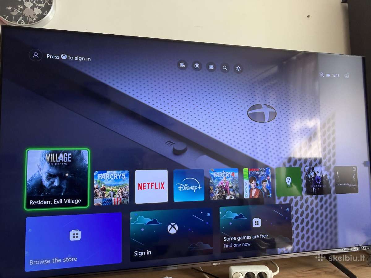 Xbox One S White Konsole - nuotraukos Nr. 8