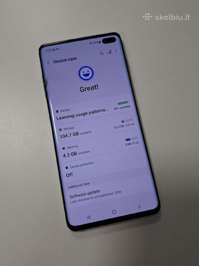 Samsung galaxy s10+ plus 8/128gb - nuotraukos Nr. 4