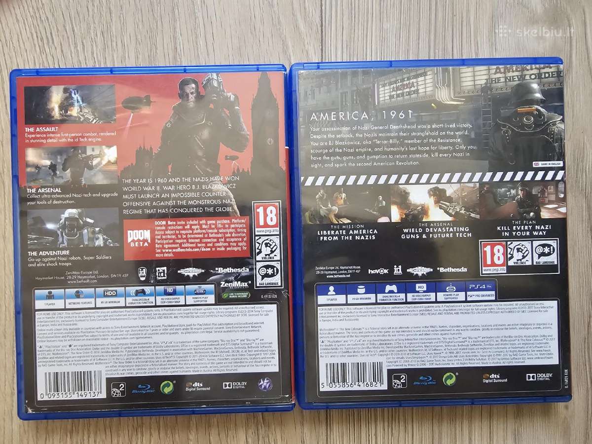 Ps4 Žaidimai - nuotraukos Nr. 2