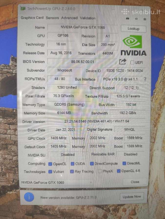Book 2 15.0 3.2k Ts i7-8650u 16/512gb Gtx 1060 6gb - nuotraukos Nr. 7