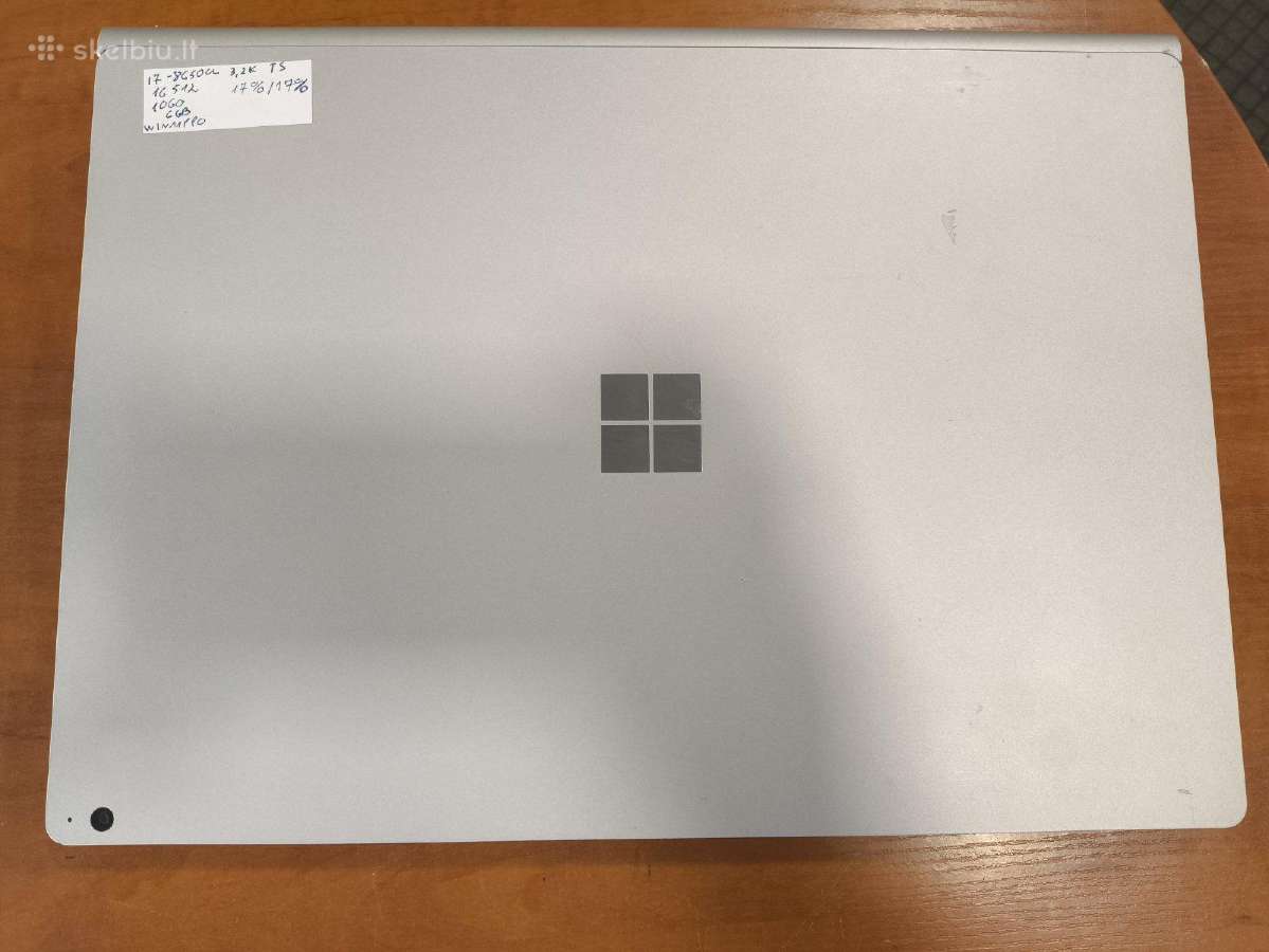 Book 2 15.0 3.2k Ts i7-8650u 16/512gb Gtx 1060 6gb - nuotraukos Nr. 4