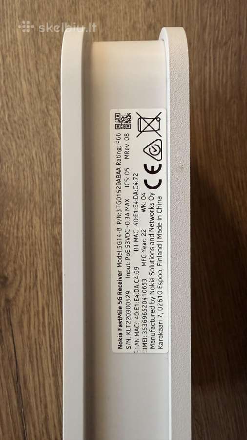 Nokia Wfi Beacon 2 maršrutozatorius su antena - nuotraukos Nr. 4