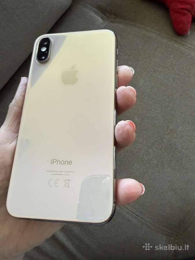 iPhone XS 256gb Gold 81% pilna komplektacija - nuotraukos Nr. 6
