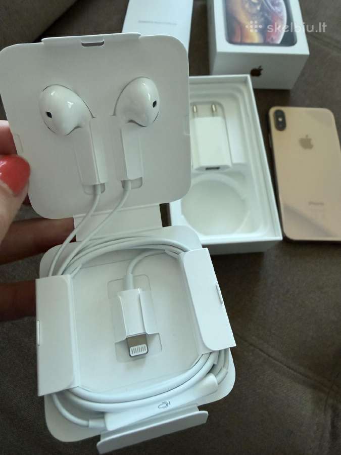 iPhone XS 256gb Gold 81% pilna komplektacija - nuotraukos Nr. 12