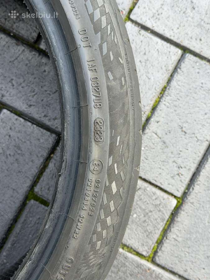 R19 225/40 ir 255/35 Continental Sportcontact 7 - nuotraukos Nr. 10