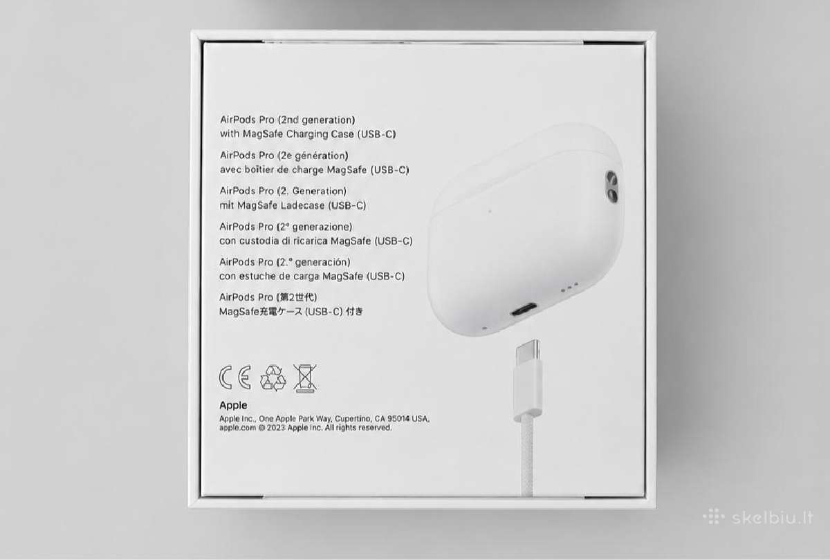 Airpods Pro 2 Puiki Būklė - nuotraukos Nr. 2
