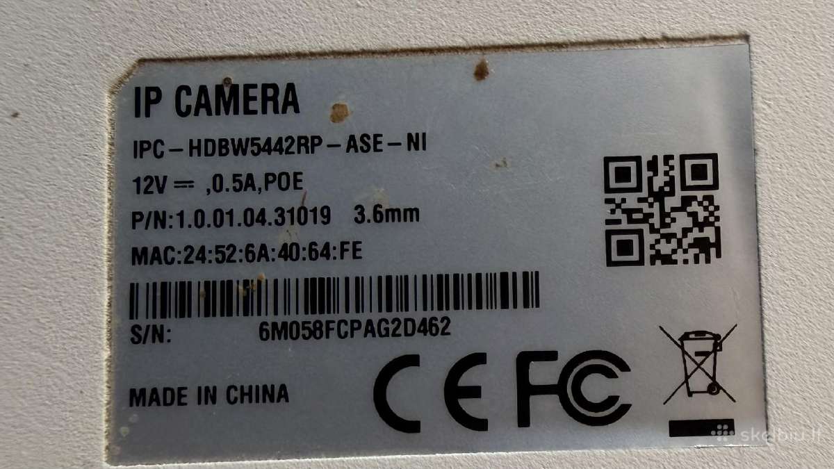 Dahua Ipc-hdbw5442r-ase-ni – 4 Mp Full-color - nuotraukos Nr. 2