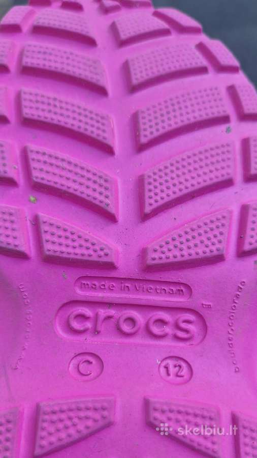Lietaus batai mergaitiški Crocs - nuotraukos Nr. 3