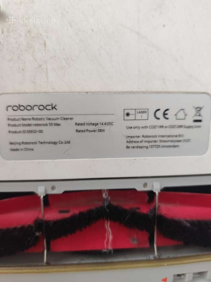 Parduodu Roborock S5 Max - nuotraukos Nr. 4
