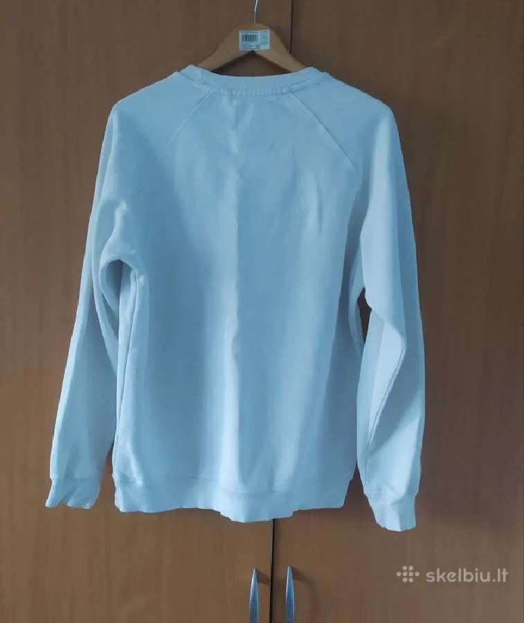 Bershka Baltas megztinis M dydis - nuotraukos Nr. 2