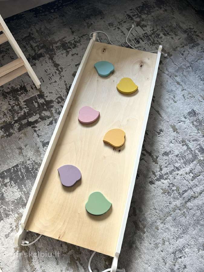 Montessori medinių laipynių komplektas - nuotraukos Nr. 4