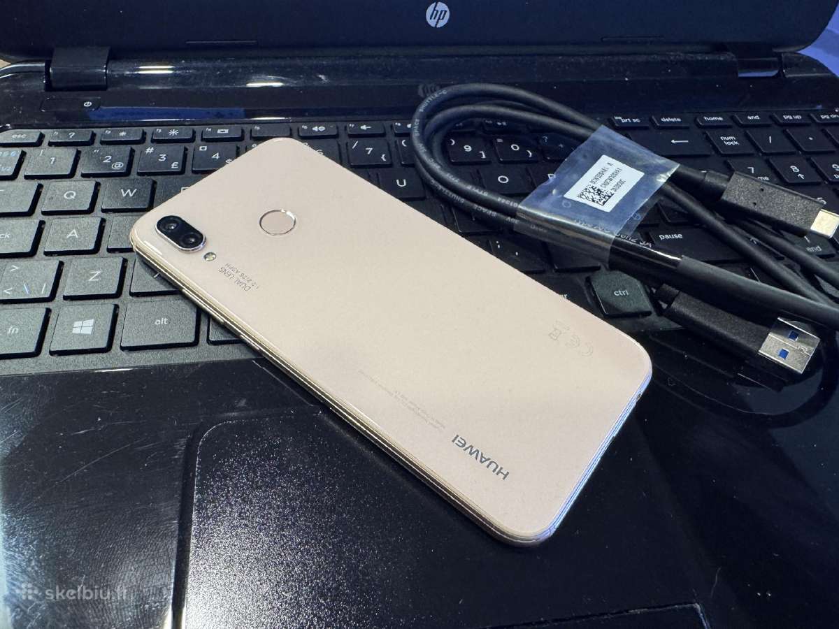 Huawei P20 Lite Rose Gold 64gb Ram4gb tik 55e - nuotraukos Nr. 2