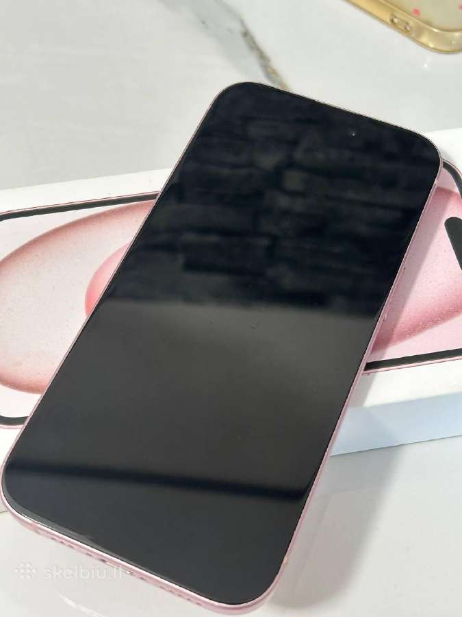 iPhone 15 128gb 81% Pink - nuotraukos Nr. 13