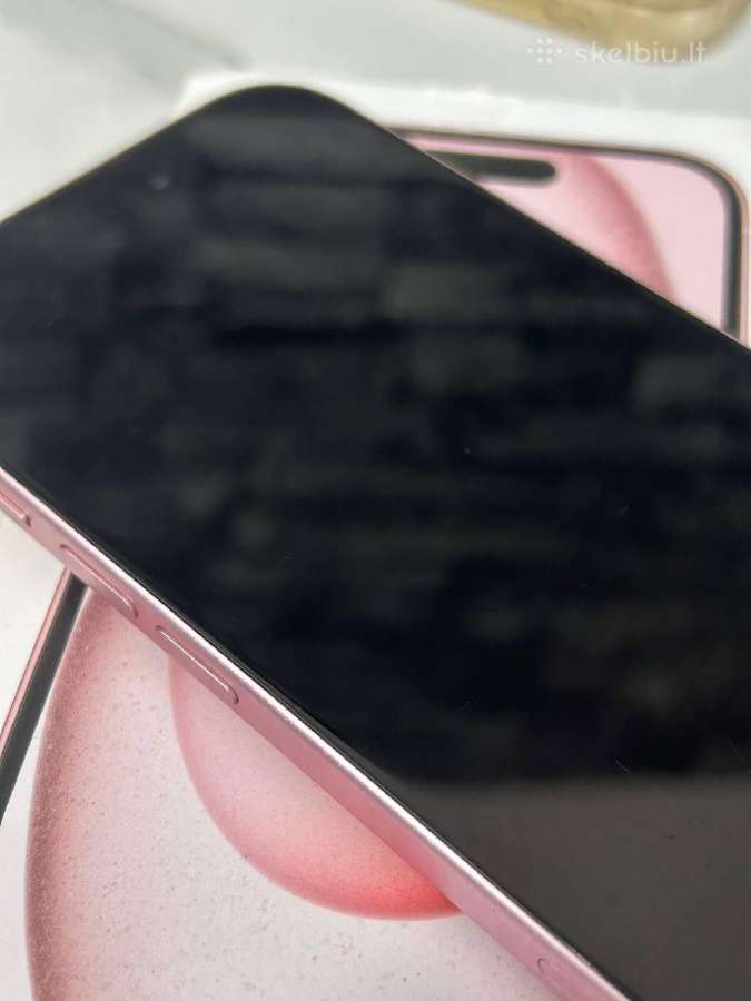 iPhone 15 128gb 81% Pink - nuotraukos Nr. 15
