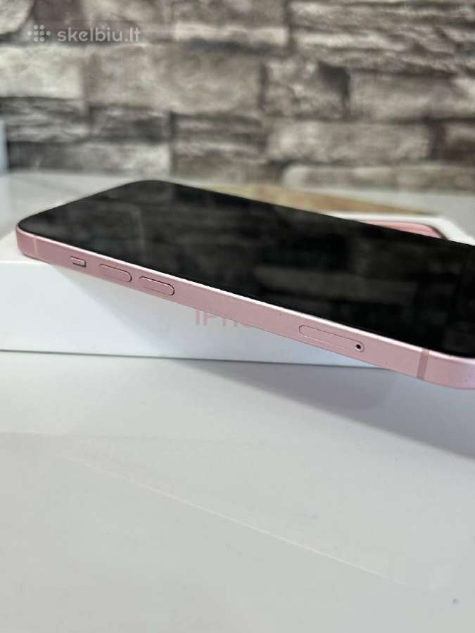 iPhone 15 128gb 81% Pink - nuotraukos Nr. 5
