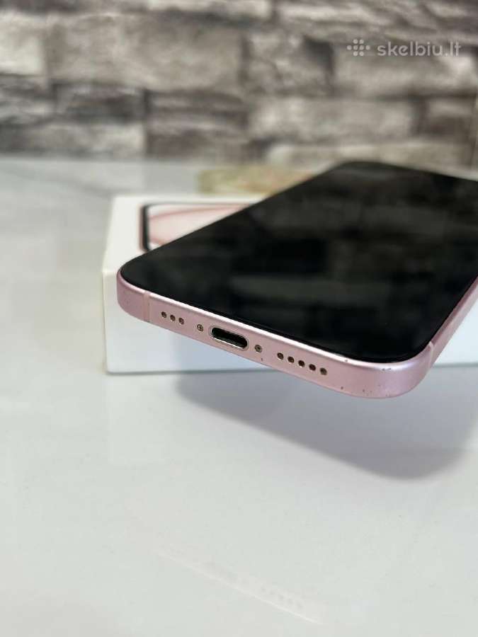 iPhone 15 128gb 81% Pink - nuotraukos Nr. 6