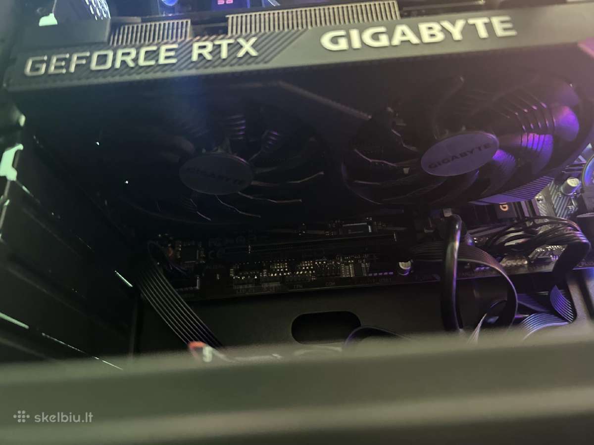 Rtx 3060 12 GB gigabyte - nuotraukos Nr. 3