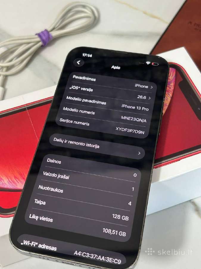 iPhone 13 Pro 128gb 76% Green - nuotraukos Nr. 7