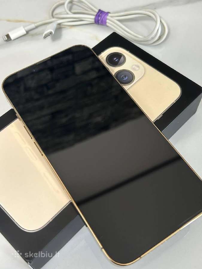 iPhone 13 Pro 128gb 84% Gold - nuotraukos Nr. 13