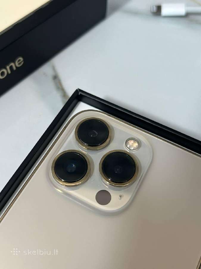 iPhone 13 Pro 128gb 84% Gold - nuotraukos Nr. 4