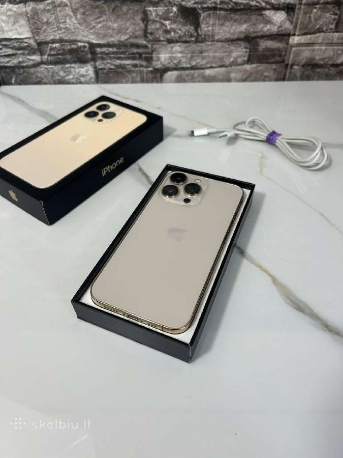 iPhone 13 Pro 128gb 84% Gold - nuotraukos Nr. 2