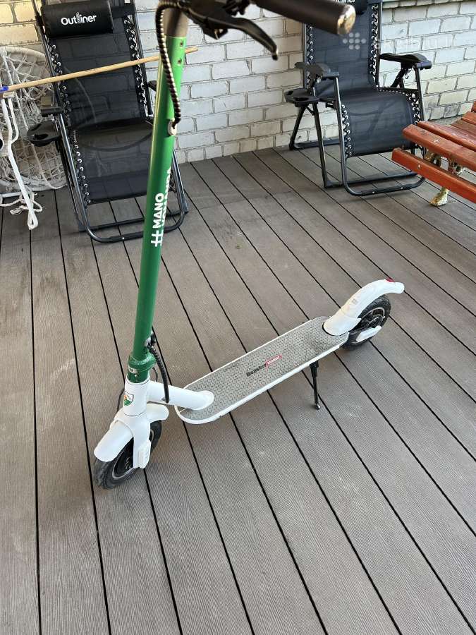 Beaster Scooter Žalgiris paspirtukas. Būklė puiki - nuotraukos Nr. 8