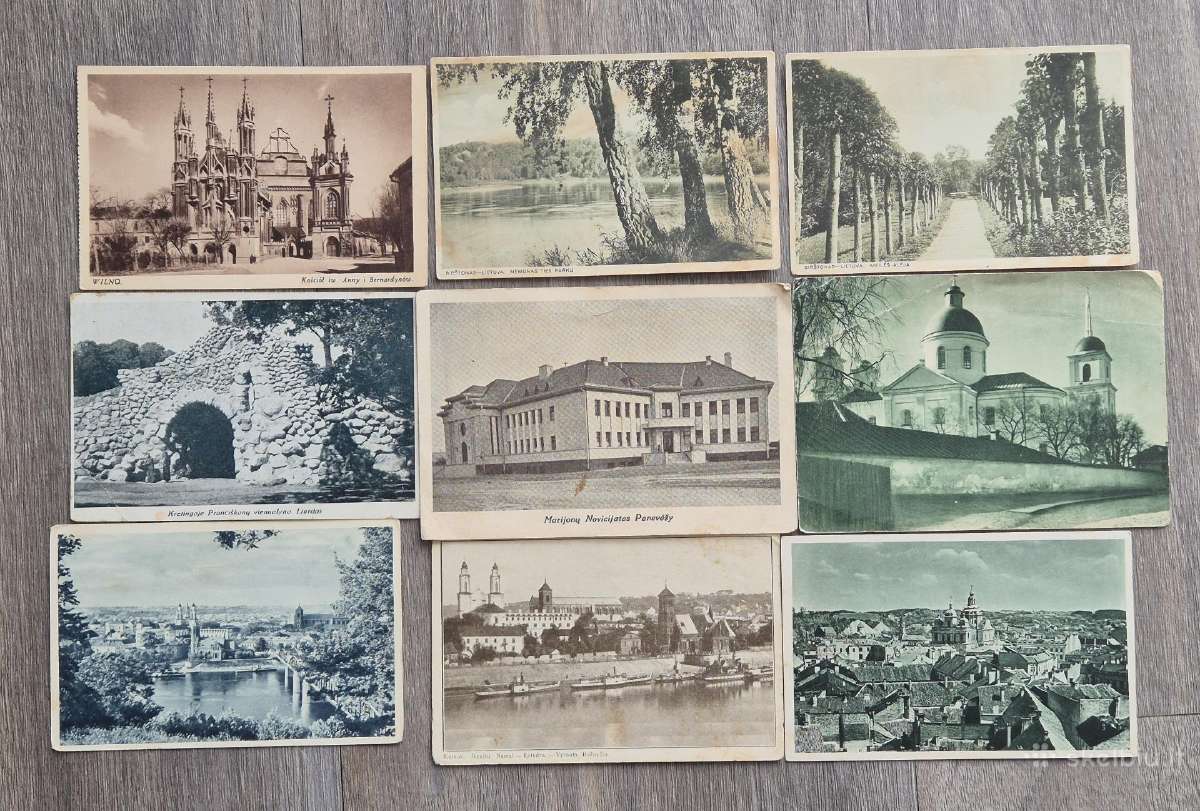 Atvirukai su Lietuvos vaizdais. Kaina 5 Eur. - nuotraukos Nr. 3
