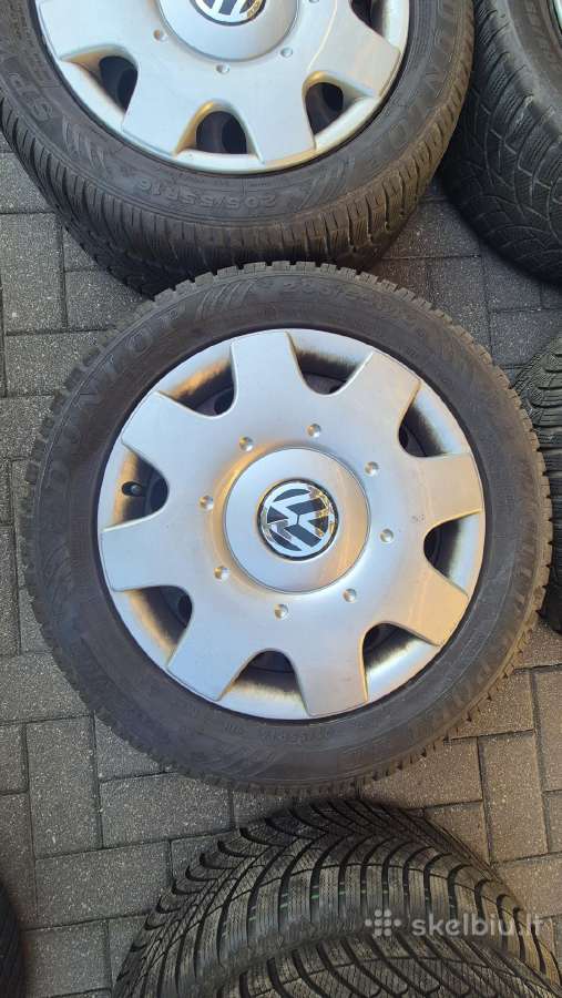 Žieminės 205/55 R16 su VW diskais - nuotraukos Nr. 8