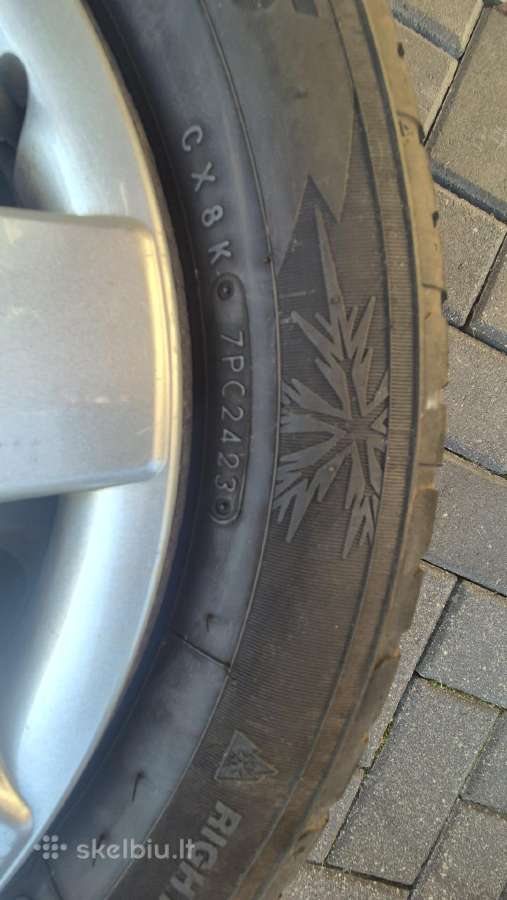 Žieminės 205/55 R16 su VW diskais - nuotraukos Nr. 13