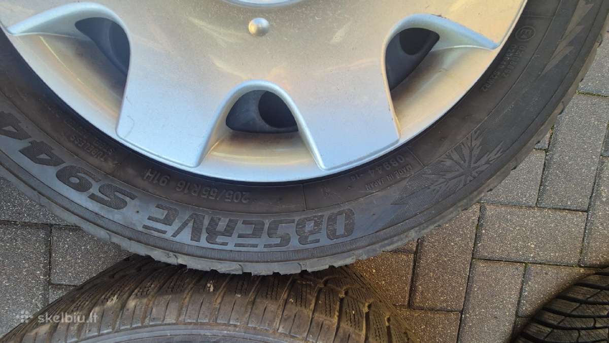 Žieminės 205/55 R16 su VW diskais - nuotraukos Nr. 14