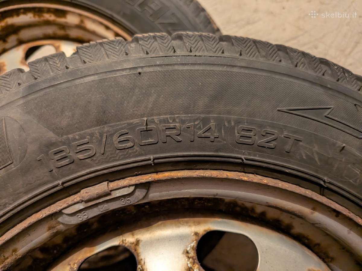 Žieminės padangos 185/60r14 82t - nuotraukos Nr. 3