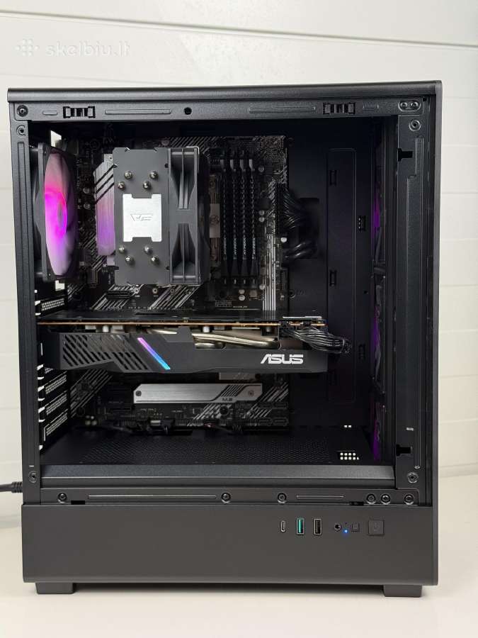 Stacionarus Žaidimų Kompiuteris I5 10600kf Rx 5700 - nuotraukos Nr. 7