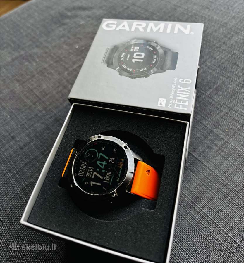 Garmin Fenix 6 Pro 47 mm pilnas komplektas - nuotraukos Nr. 4