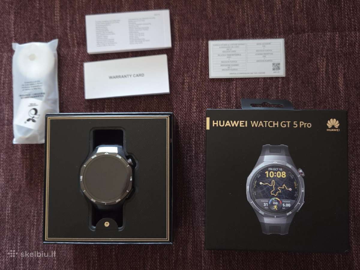 Huawei Watch GT 5 Pro – geros būklės - nuotraukos Nr. 5
