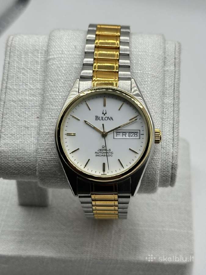 Vintažinė Bulova 1d12m iš 1970ųjų - nuotraukos Nr. 4