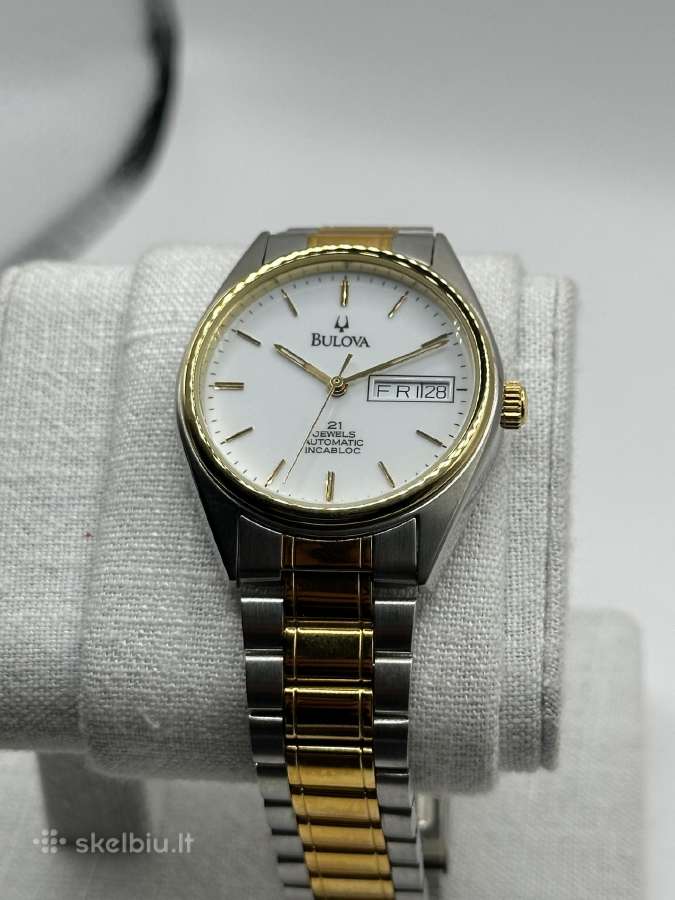 Vintažinė Bulova 1d12m iš 1970ųjų - nuotraukos Nr. 5