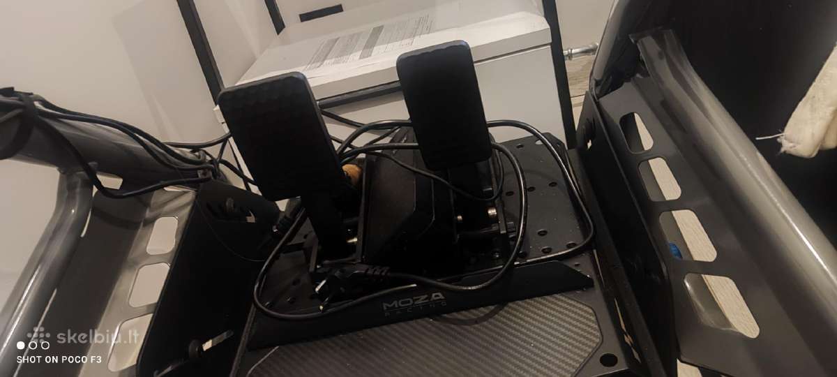 Moza R12 sim rig / lenktynių simuliatorius - nuotraukos Nr. 2