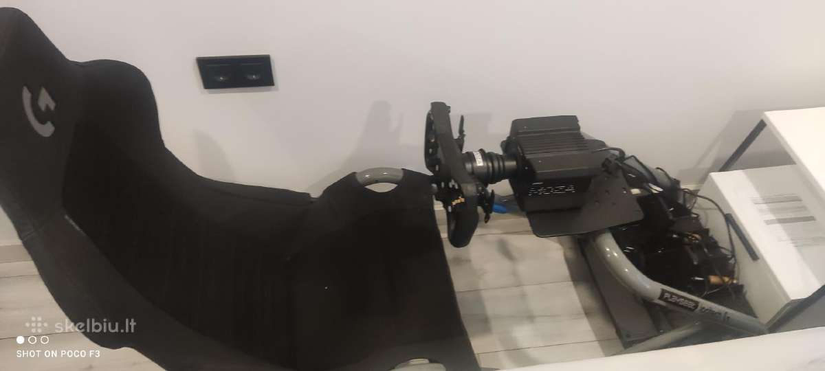 Moza R12 sim rig / lenktynių simuliatorius - nuotraukos Nr. 3