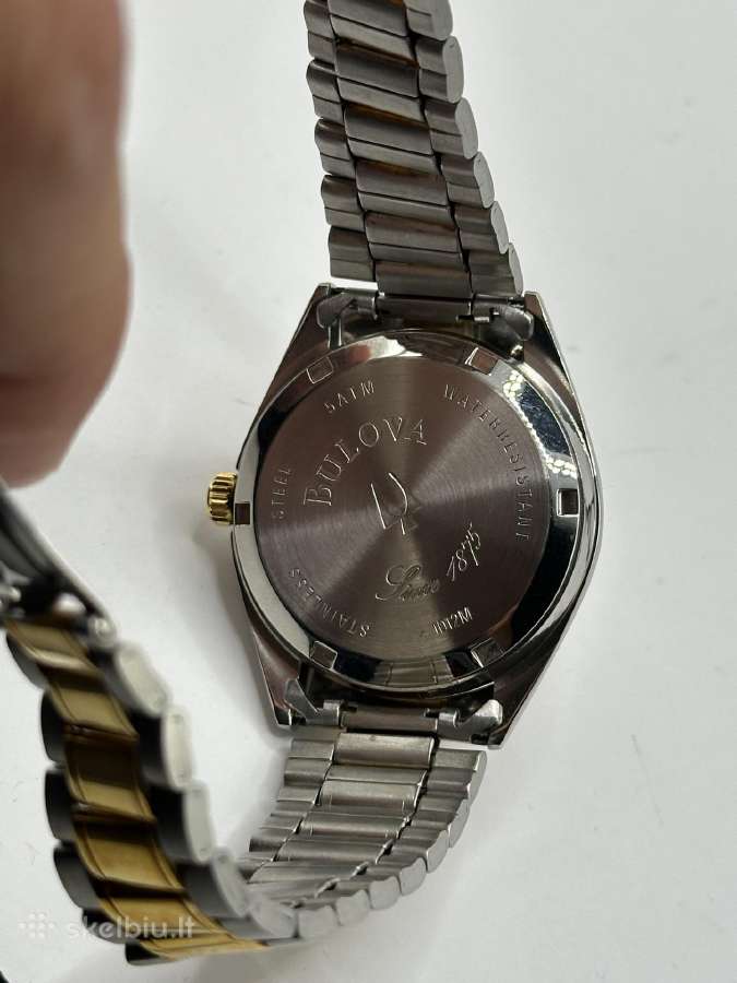 Vintažinė Bulova 1d12m iš 1970ųjų - nuotraukos Nr. 10