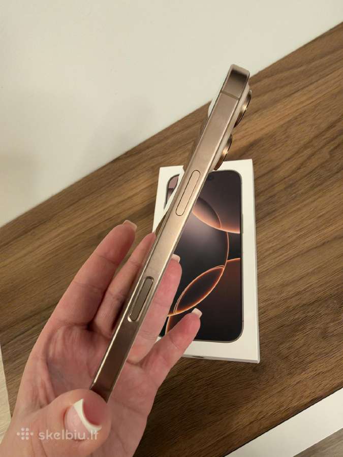 iPhone 16pro Desert titanium - nuotraukos Nr. 4