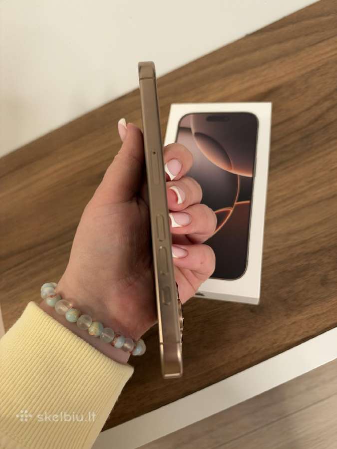 iPhone 16pro Desert titanium - nuotraukos Nr. 5