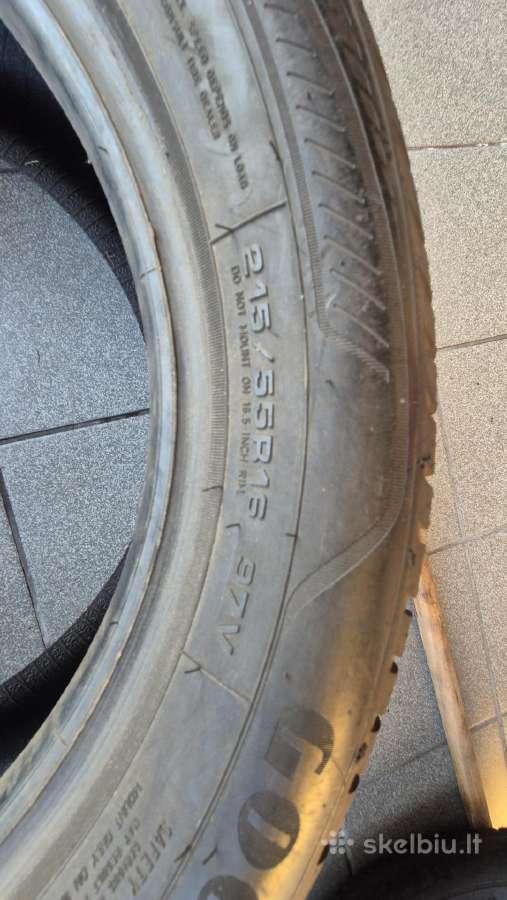 Dvi geros visasezoninės 215/55 R17 Good Year - nuotraukos Nr. 5