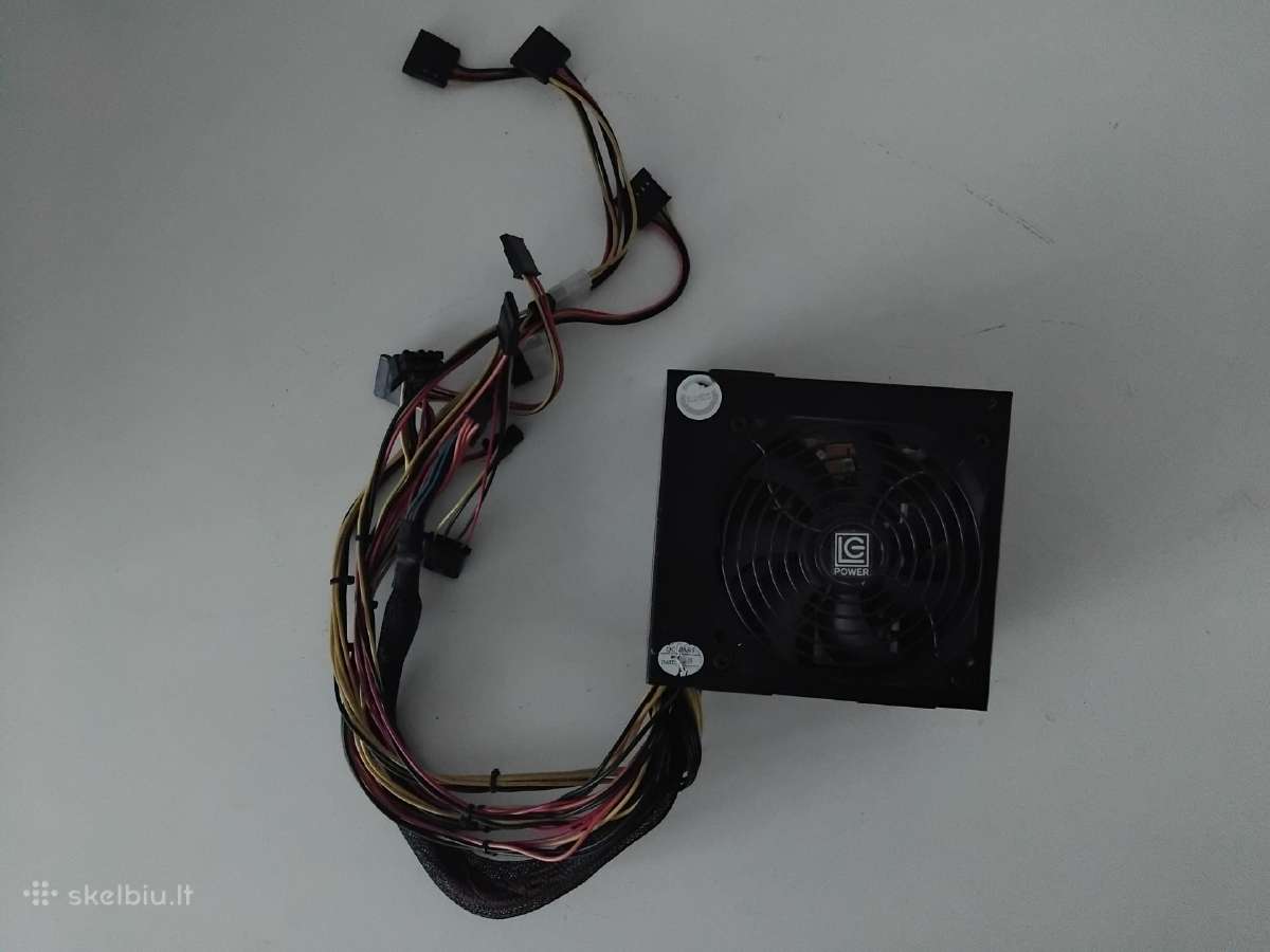 Veikiantis 550w Maitinimo blokas 80 plus bronze - nuotraukos Nr. 4