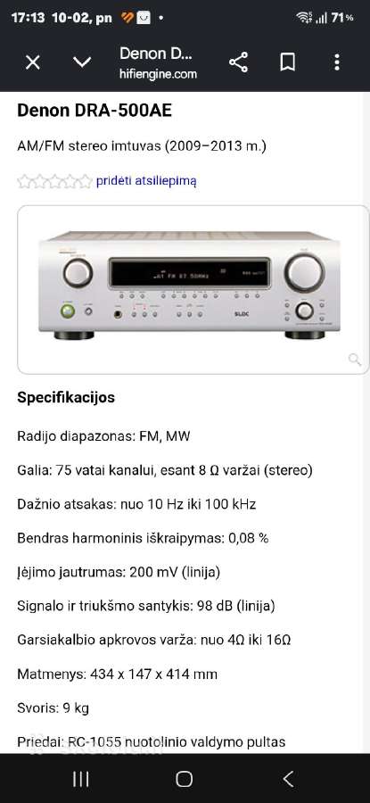 Denon,sony,pioneer,philips,onkyo,harman Kardon - nuotraukos Nr. 4