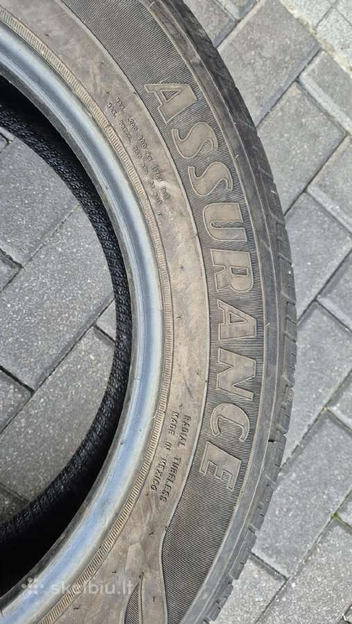 Keturios vasarinės 235/55 R18 Good Year - nuotraukos Nr. 9