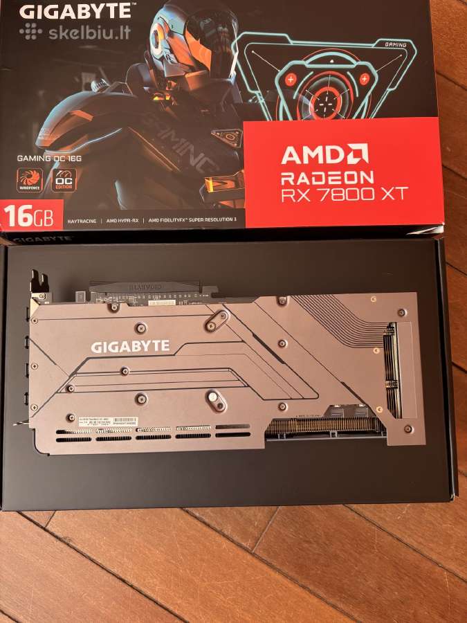 Gigabyte Radeon Rx 7800 XT - nuotraukos Nr. 2