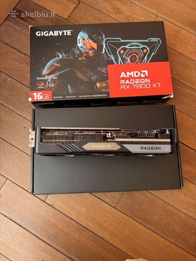 Gigabyte Radeon Rx 7800 XT - nuotraukos Nr. 3