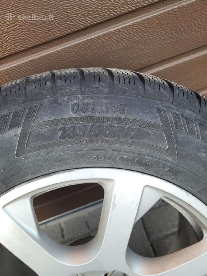 Audi Q5 R17 ratlankiai su žieminėm padangom - nuotraukos Nr. 4